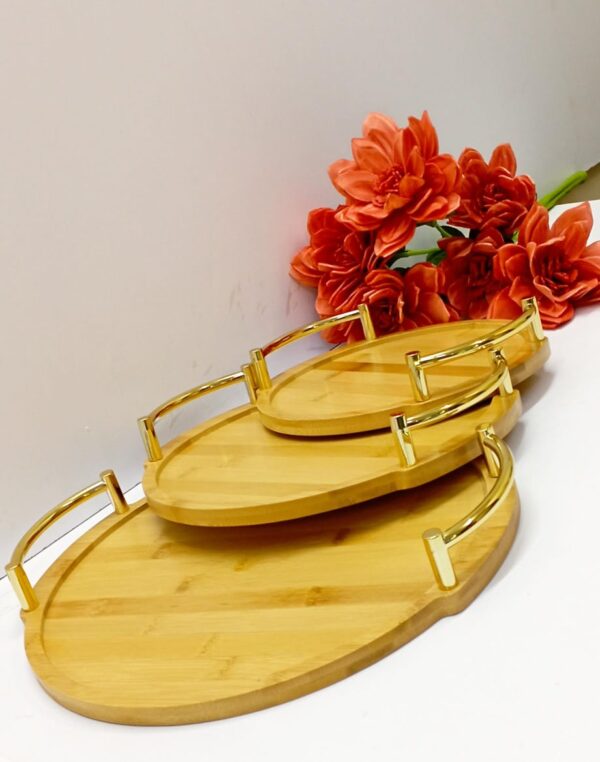 Bamboo serving tray