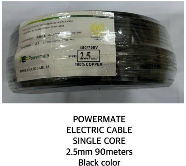 Powermate electric cable single